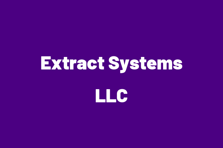 Digital Solutions Provider Extract Systems LLC