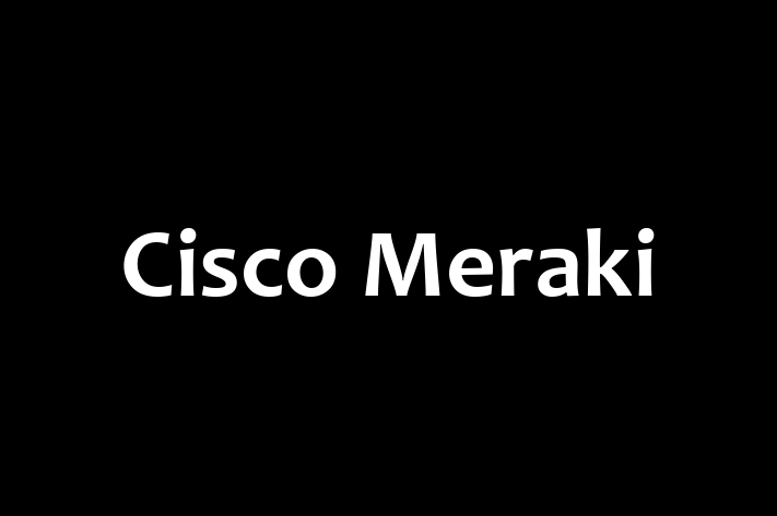 Software Consultancy Cisco Meraki