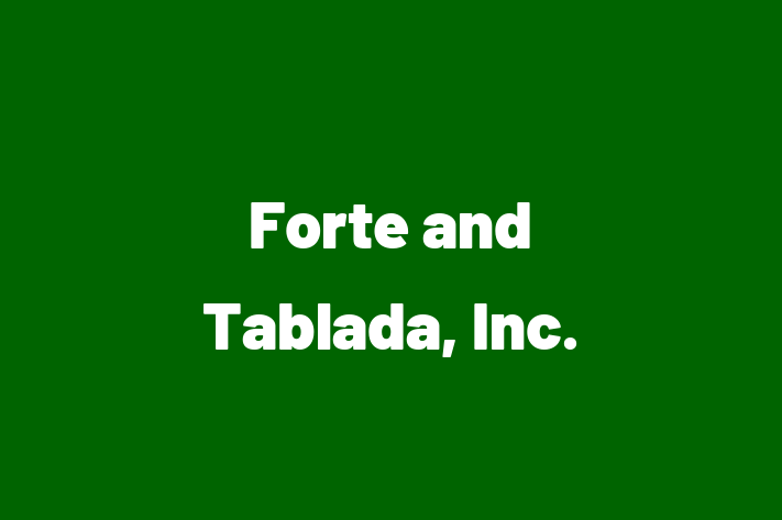 Talent Management Forte and Tablada Inc.