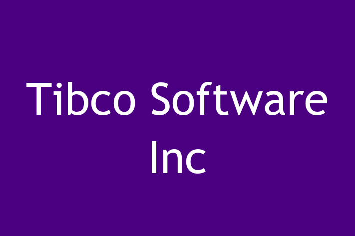 Software Development Company Tibco Software Inc