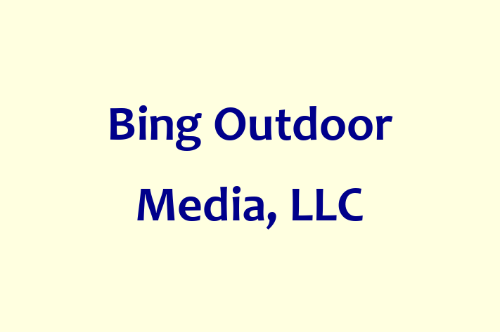 Software Consultancy Bing Outdoor Media LLC