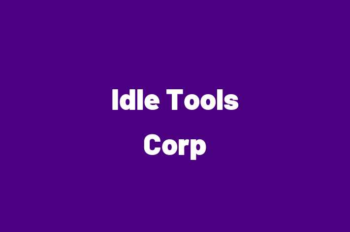 Technology Solutions Firm Idle Tools Corp