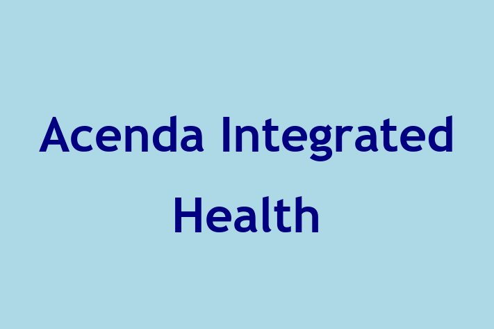 Employee Relations Acenda Integrated Health