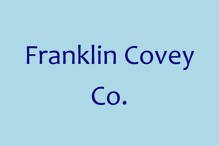 Software Development Firm Franklin Covey Co.