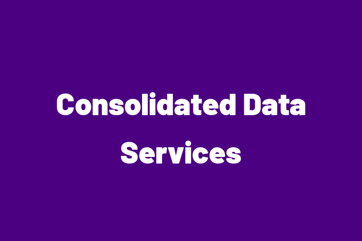 Digital Solutions Provider Consolidated Data Services