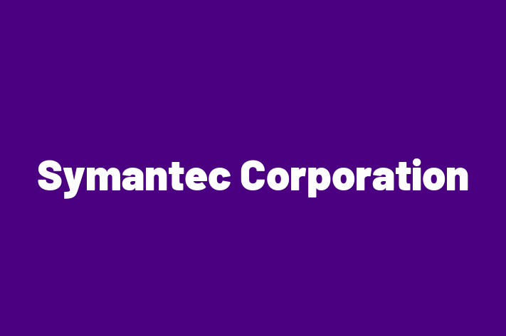 Software Development Firm Symantec Corporation