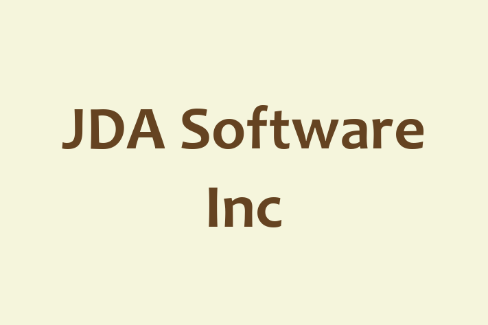 Software Engineering Company JDA Software Inc