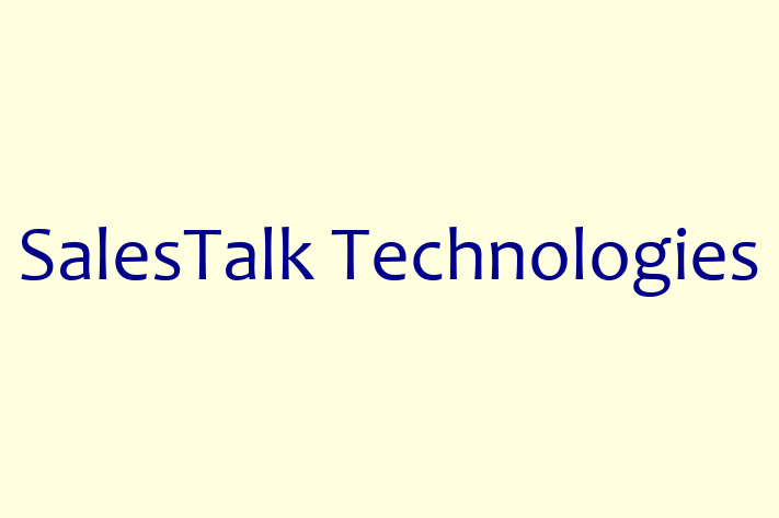 Software Engineering Company SalesTalk Technologies