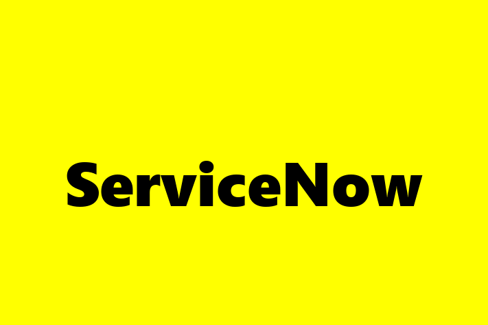 Tech Firm ServiceNow