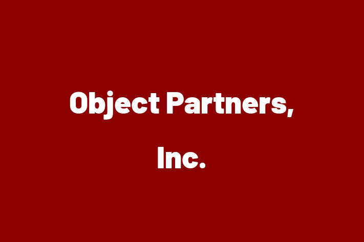 Software Engineering Company Object Partners Inc.