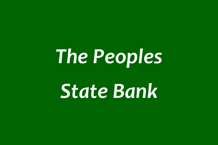 Talent Management The Peoples State Bank