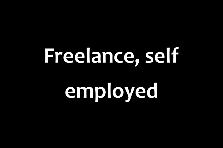 People Management Freelance self employed