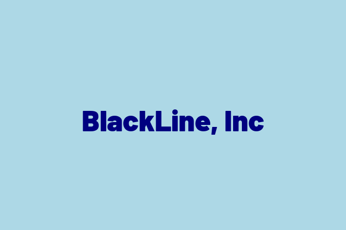 Software Firm BlackLine Inc