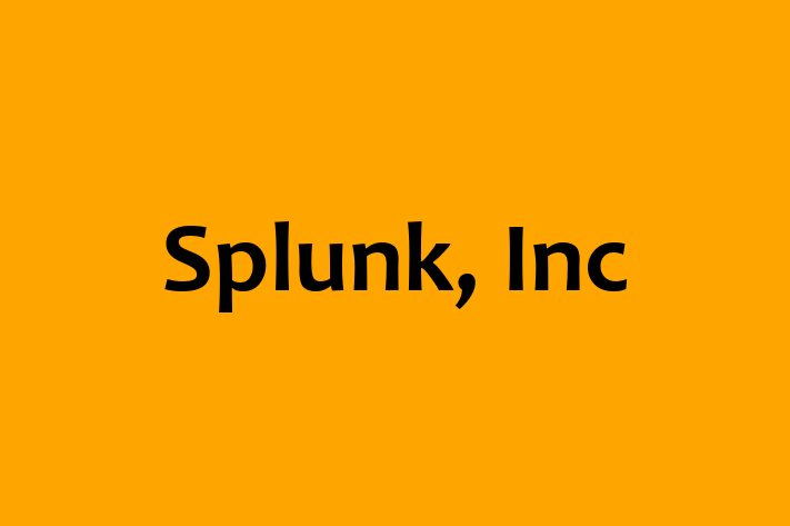 Software Development Firm Splunk Inc