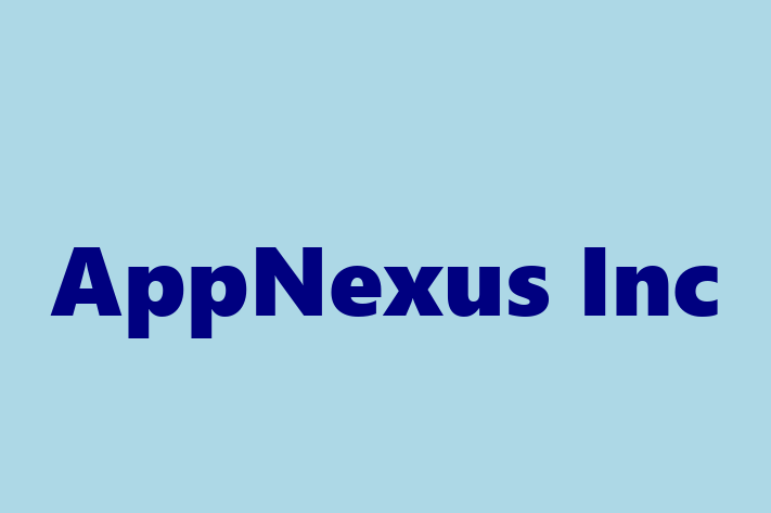 Digital Solutions Provider AppNexus Inc