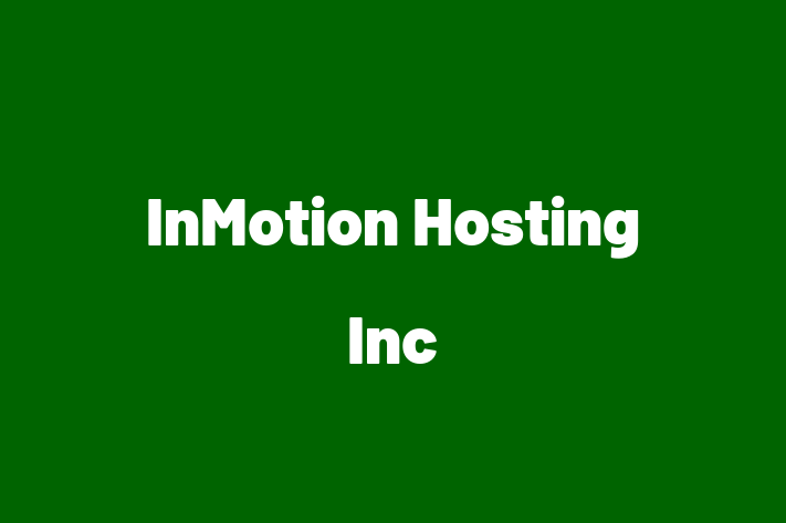 Tech Solutions Company InMotion Hosting Inc