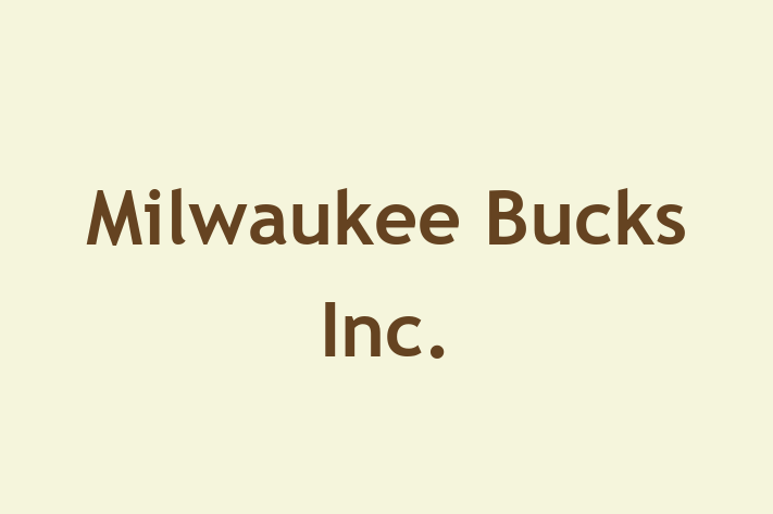 Human Resource Management Milwaukee Bucks Inc.