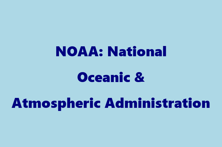 Workforce Management NOAA National Oceanic  Atmospheric Administration