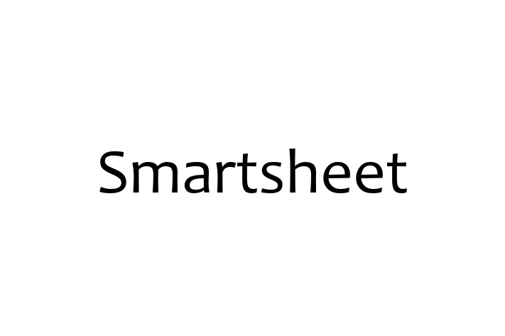 Software Consultancy Smartsheet