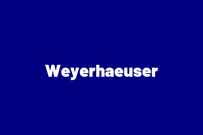 Employee Relations Weyerhaeuser