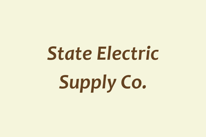 Staff Management State Electric Supply Co.