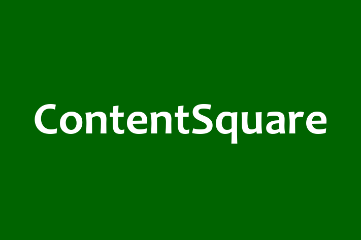 Technology Company ContentSquare