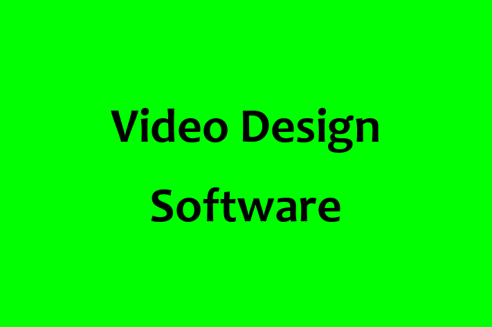 Software Solutions Provider Video Design Software