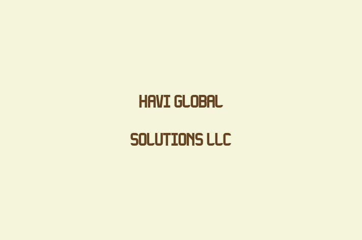 Software Engineering Company HAVI Global Solutions LLC