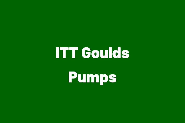 HR Administration ITT Goulds Pumps