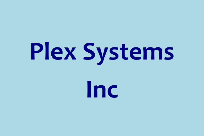 Technology Solutions Firm Plex Systems Inc