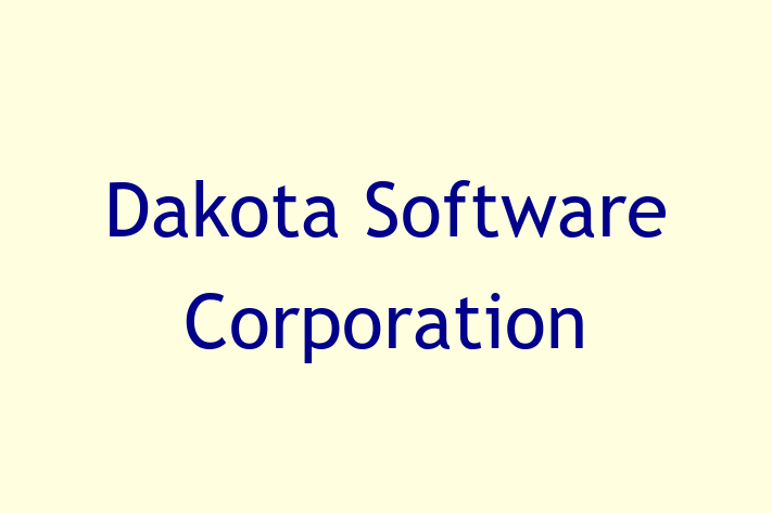 Technology Company Dakota Software Corporation