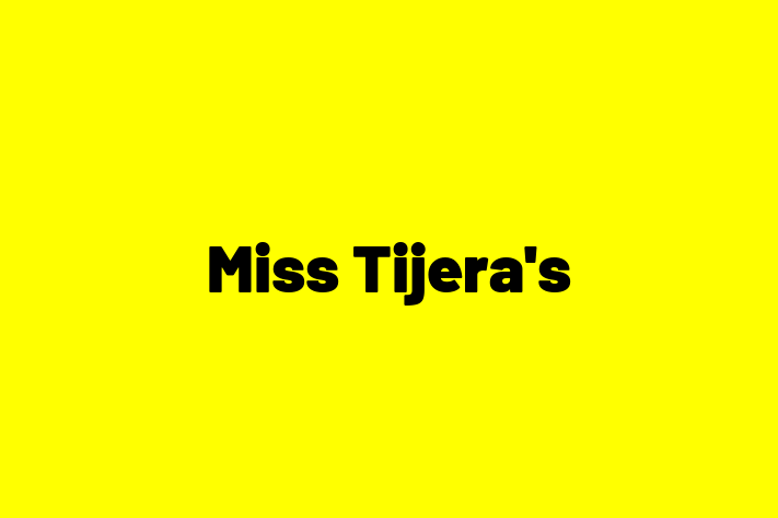 Miss Tijeras