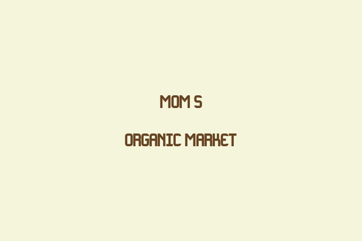 Software Consultancy MOM s Organic Market