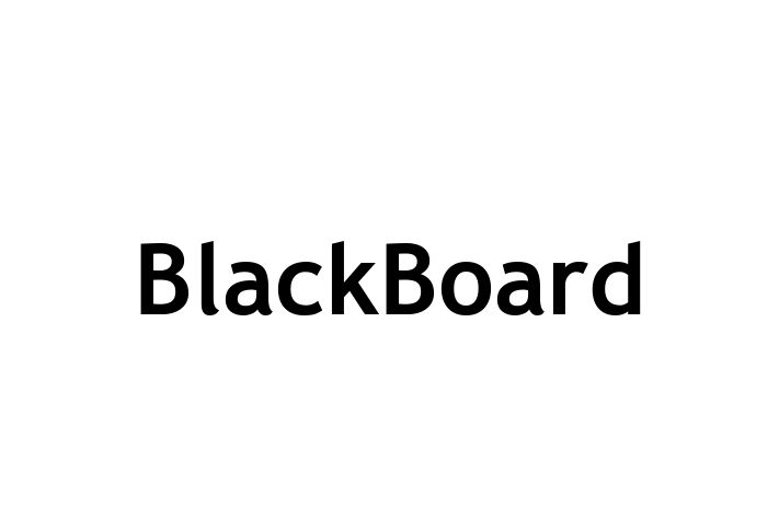 Software Firm BlackBoard