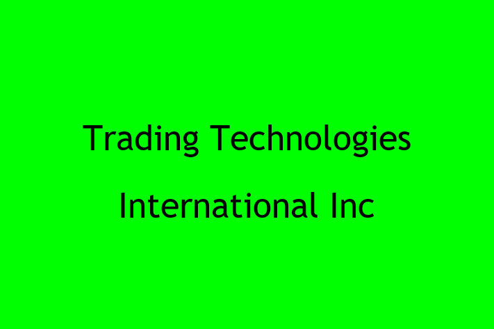 Software House Trading Technologies International Inc