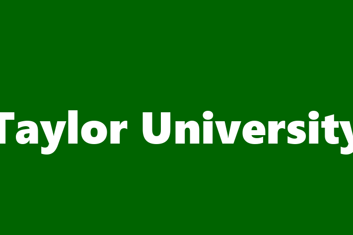 Workforce Management Taylor University