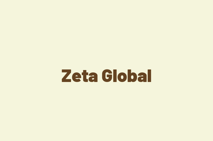 Software Services Company Zeta Global