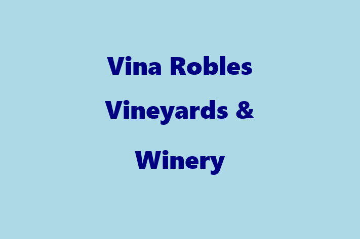 Personnel Management Vina Robles Vineyards Winery