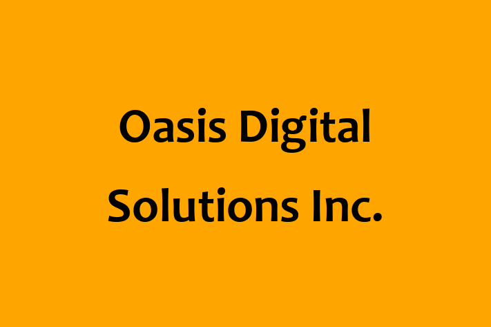 Software Engineering Company Oasis Digital Solutions Inc.