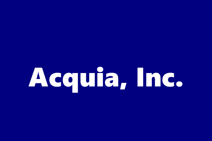 Software Firm Acquia Inc.