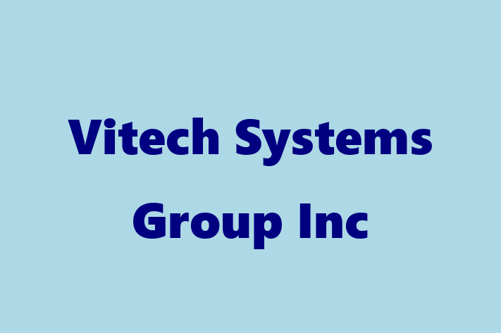 Software Solutions Provider Vitech Systems Group Inc