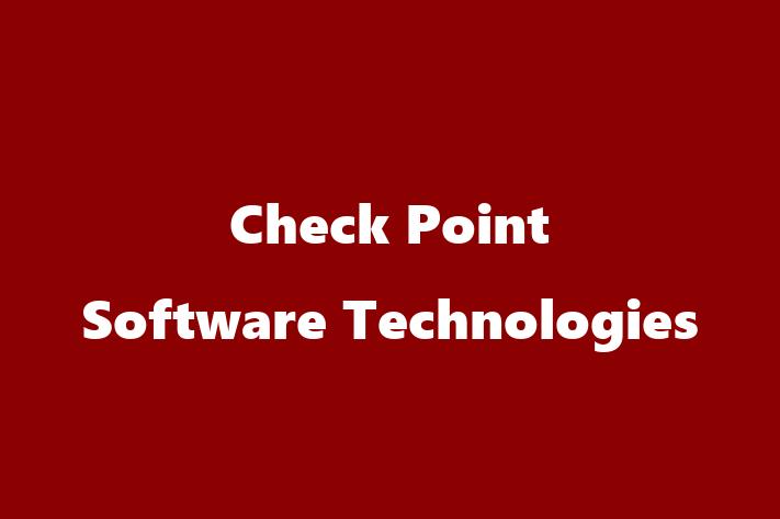 Technology Company Check Point Software Technologies