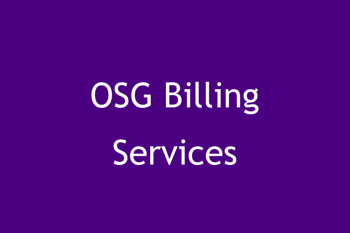 Software Development Firm OSG Billing Services