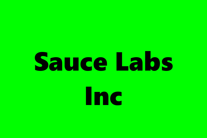 IT Company Sauce Labs Inc