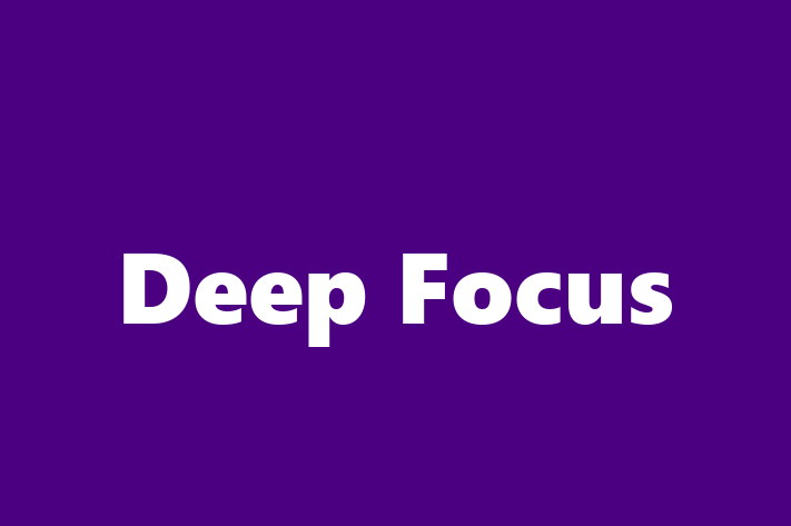 Software Solutions Provider Deep Focus