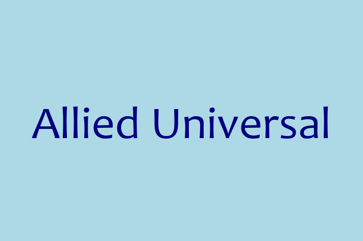 Software Development Firm Allied Universal