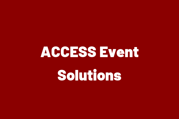 Software Development Company ACCESS Event Solutions