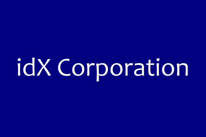 Tech Firm idX Corporation