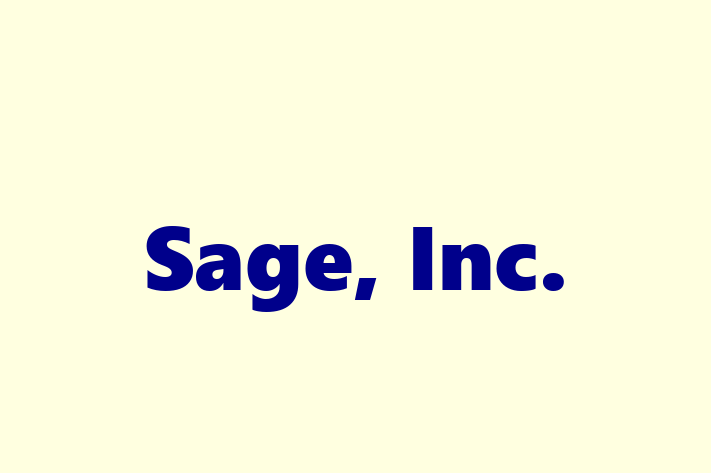 Tech Firm Sage Inc.