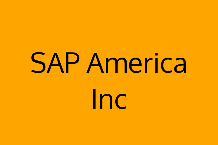 IT Company SAP America Inc